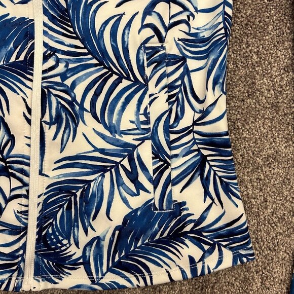 Tommy Bahama Womens Golf Long Sleeve Full Zip Floral Jacket UPF 50 Size XS - NWT - Picture 4 of 13